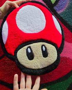 Tapete do cogumelo do Mario