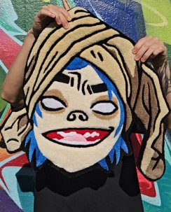Tapete da Noodle, do Gorillaz